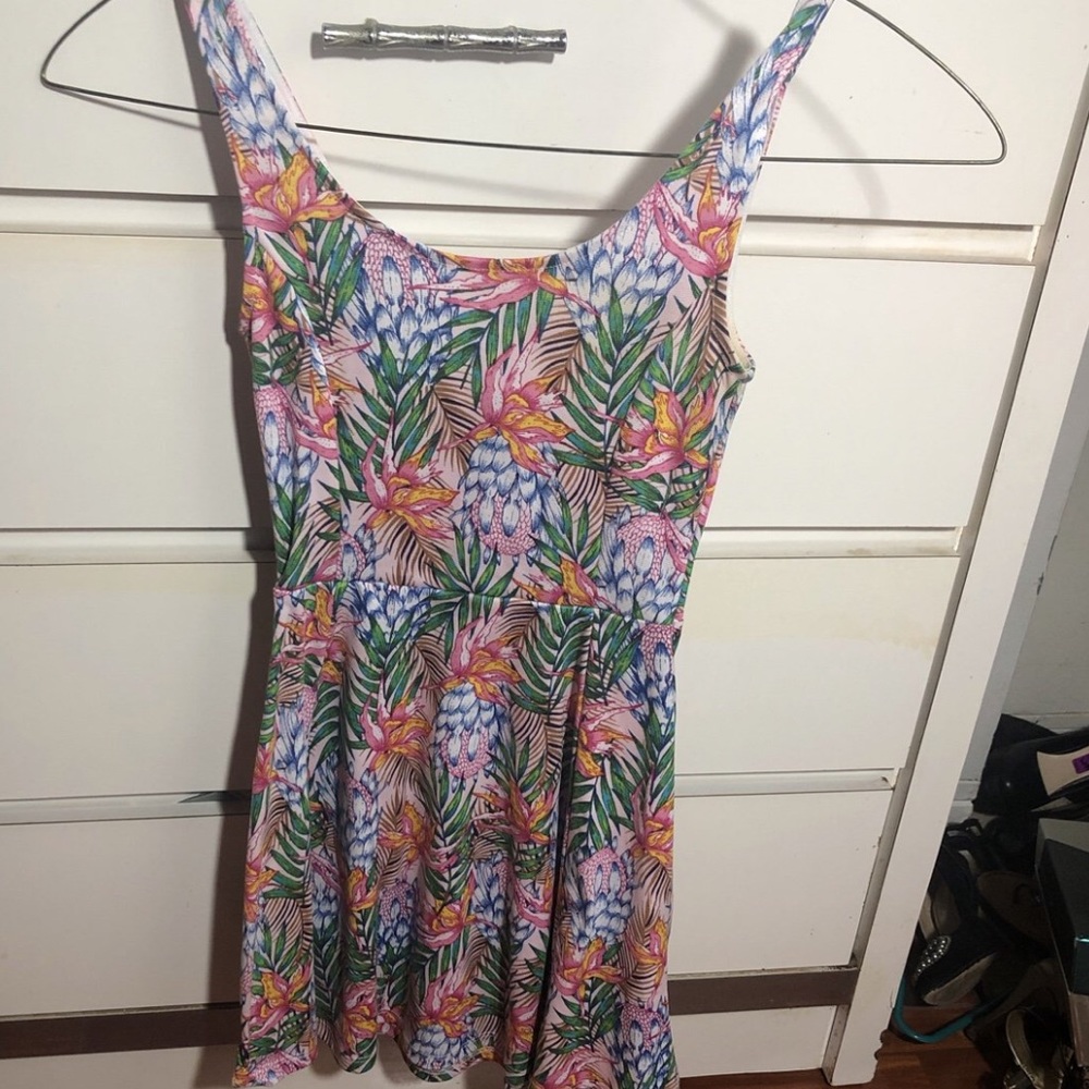 Flower Print Dress
